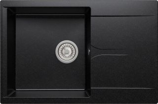 Мойка кухонная Polygran GALS-760 чёрный 290587